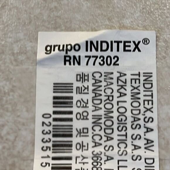 ZARA Tan Short Sleeve Cropped Cotton Blend Top with Front Knot Accent- Large - Picture 11 of 13